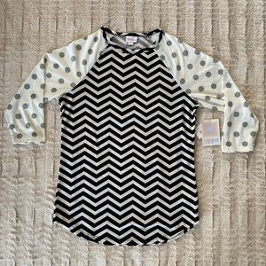 NWT LuLaRoe Randy Baseball Tee